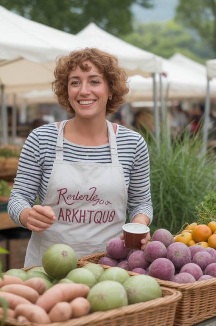 Le marché de Joyeuse, rendez-vous authentique des producteurs ardéchois