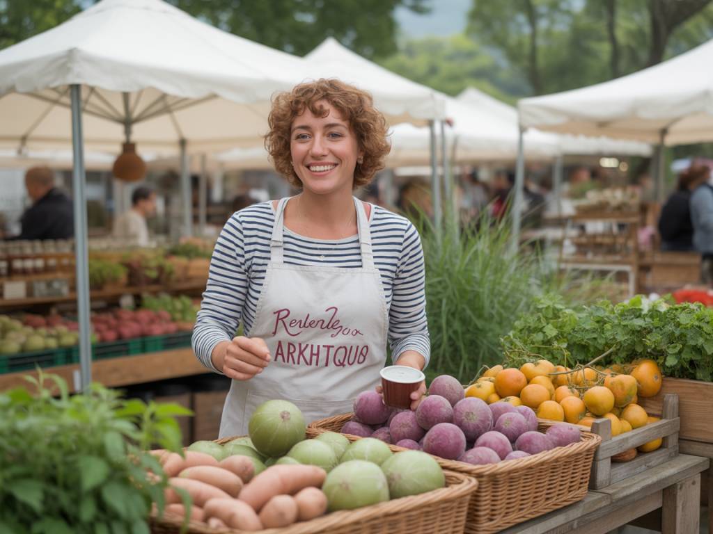 Le marché de Joyeuse, rendez-vous authentique des producteurs ardéchois