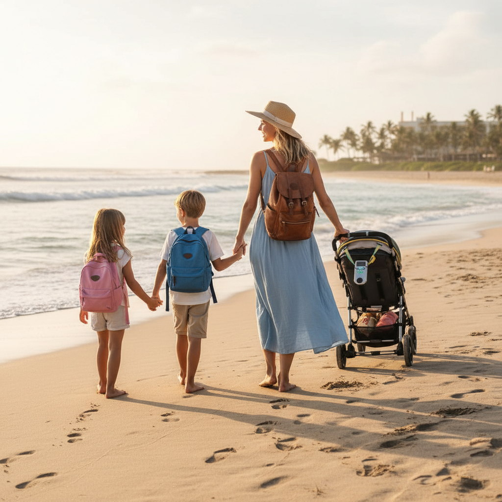 Vacances en maman solo : comment voyager sereinement avec ses enfants
